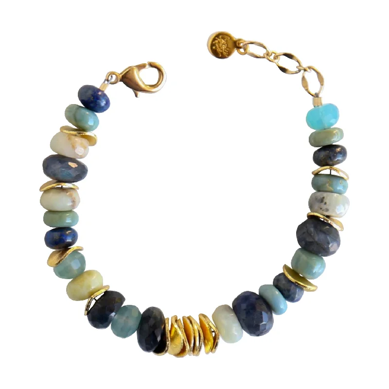 Tiered stone bracelet-Juno Bracelet