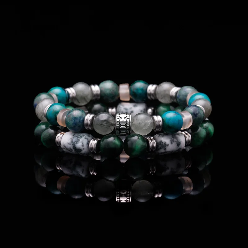 Reclaimed relic bracelet-The Scholar - Stack Bracelets For Men