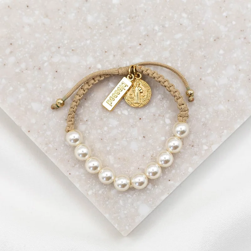 Pivot gem bracelet-She is Radiant Bracelet - Gold