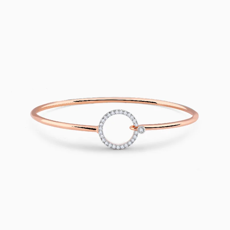 Fractured gem bracelet-Rose Gold Stark Diamond Bracelet