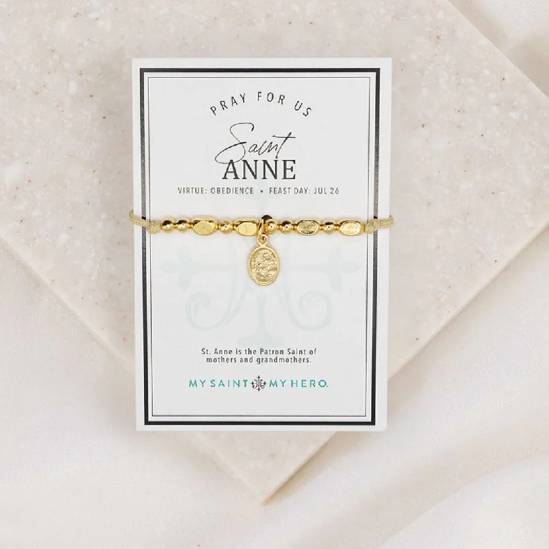 Pine husk bracelet-Saint Anne Little Saints Bracelet