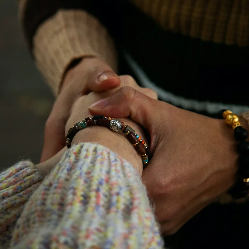 Hazy quartz bracelet-Eternal Love