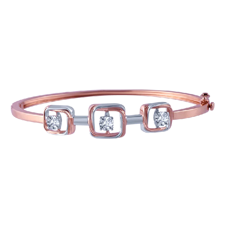 18k Glistening Diamond Bracelet