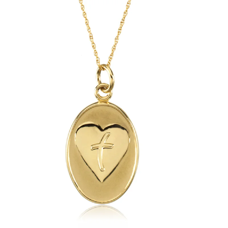 Slotted vent necklace-Loss of Father Memorial Necklace in 14k Yellow Gold