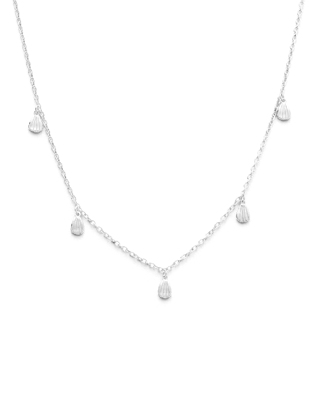 Tusk spike necklace-BLOOM NECKLACE (STERLING SILVER)