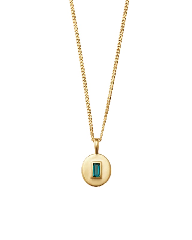 Fossil shard necklace-CENTRA NECKLACE (18K GOLD VERMEIL)