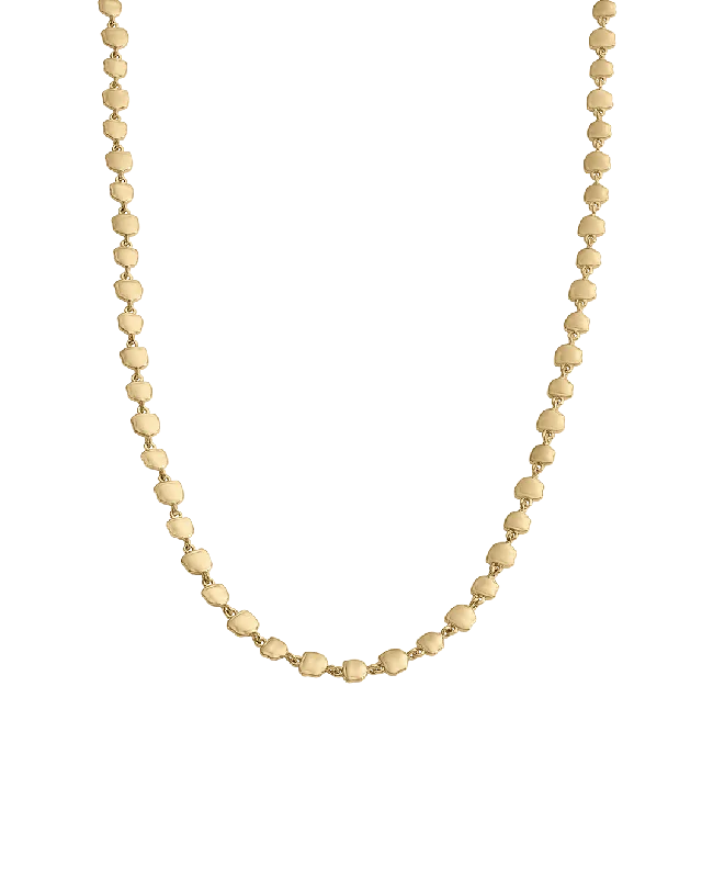 Snapped band necklace-DAWN NECKLACE (18K GOLD PLATED)