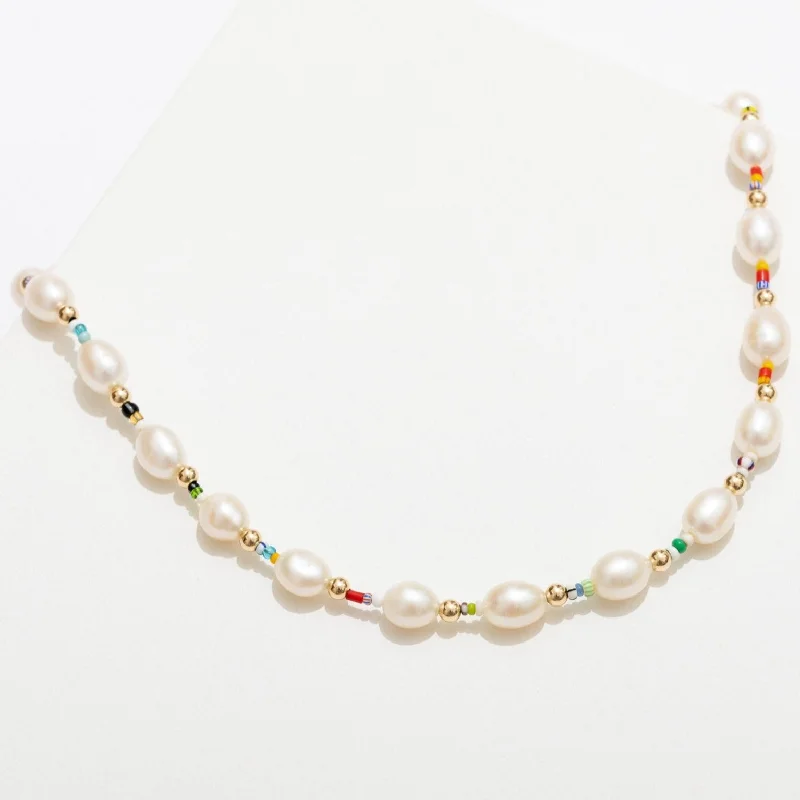 Pivot gem necklace-Edith Necklace