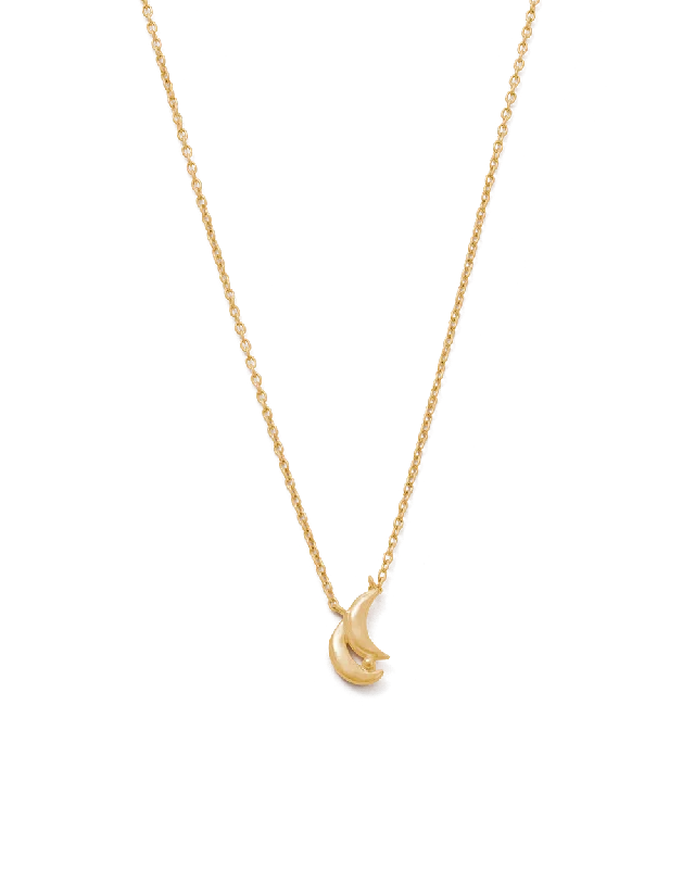 Vine twist necklace-GEMINI STAR SIGN NECKLACE (18K GOLD VERMEIL)