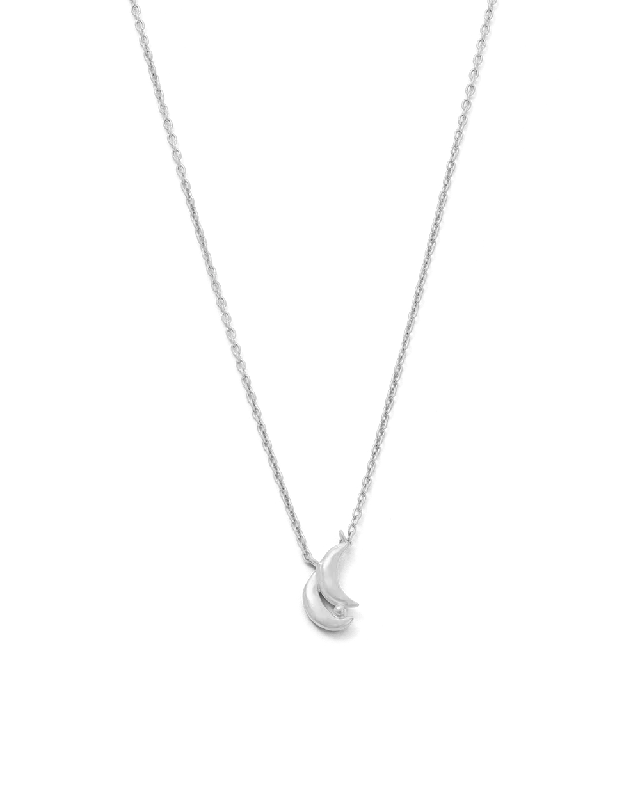 Cotton twist necklace-GEMINI STAR SIGN NECKLACE (STERLING SILVER)