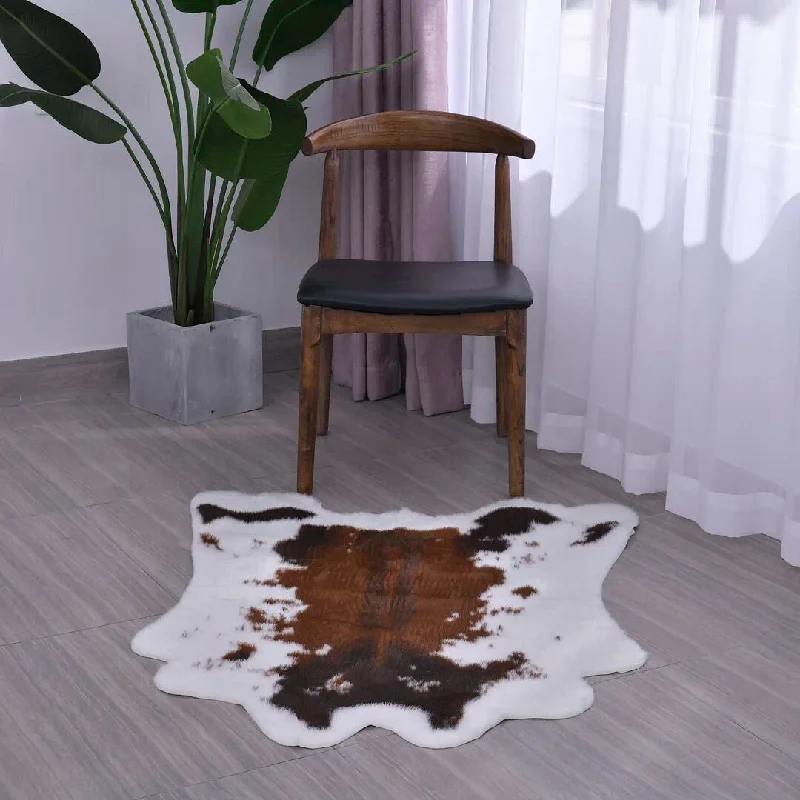 Subtle twist ring-HOMESMART Animal Skin Shape Ultra-Soft Anti-Slip Area Rug Gifts