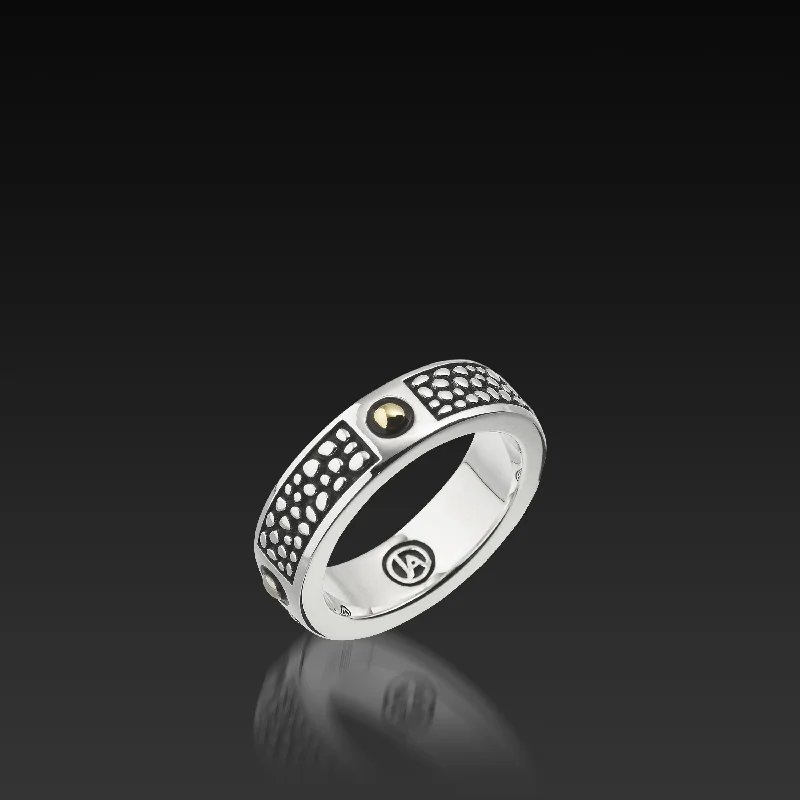 Silk band ring-Matrix Band Ring