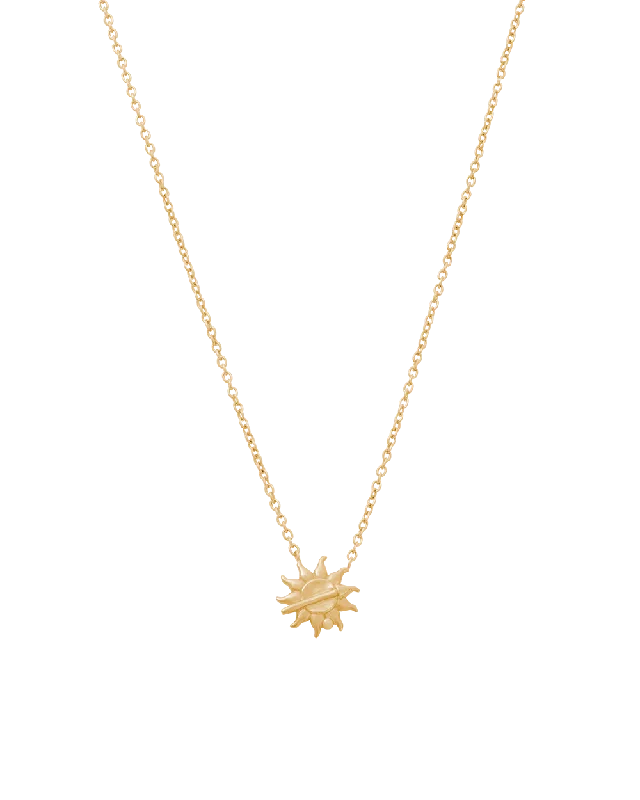 Sharp edge necklace-SAGITTARIUS STAR SIGN NECKLACE (18K GOLD VERMEIL)