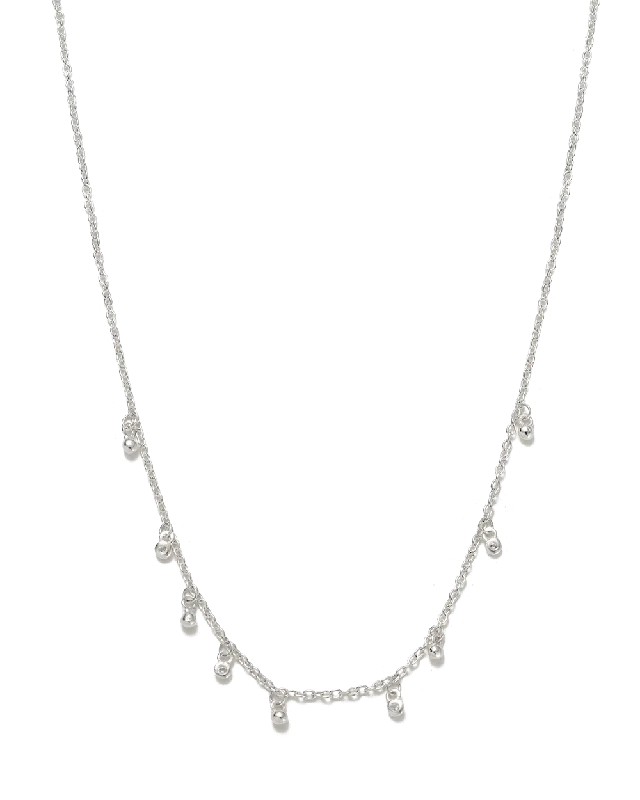 Summit ridge necklace-SEA MIST NECKLACE (STERLING SILVER)