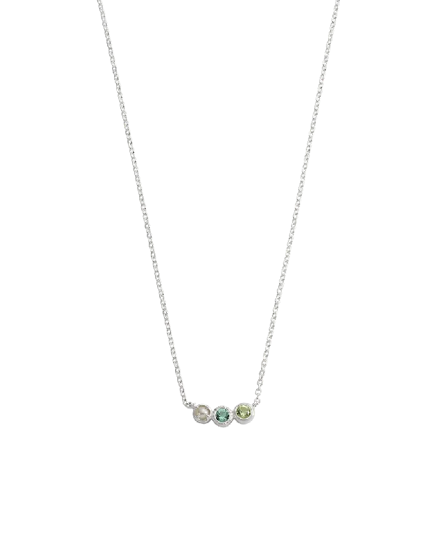 Rye stalk necklace-SORBET NECKLACE (STERLING SILVER)