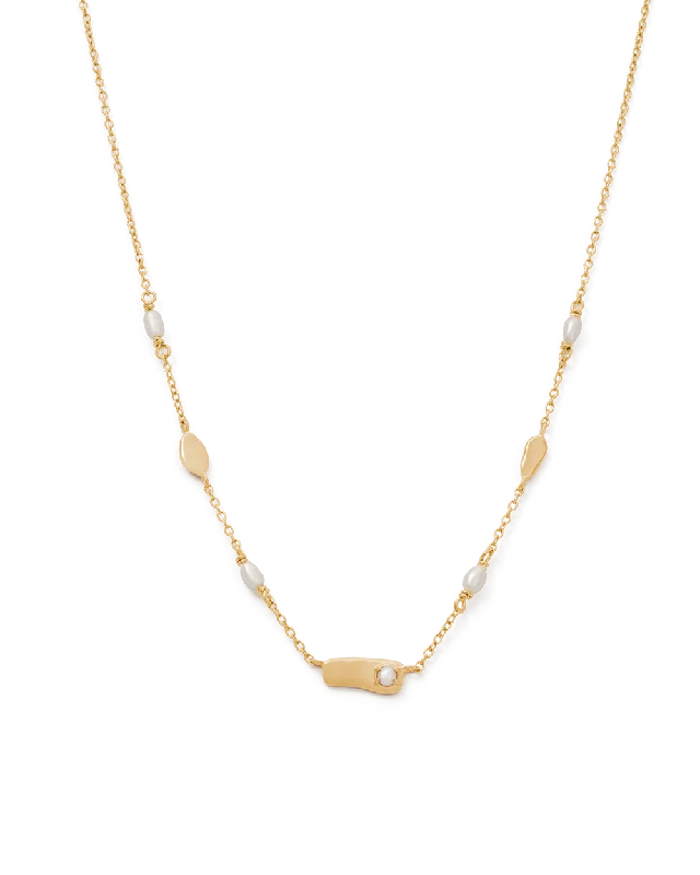 Seven-knot necklace-VACANZA NECKLACE (18K GOLD VERMEIL)