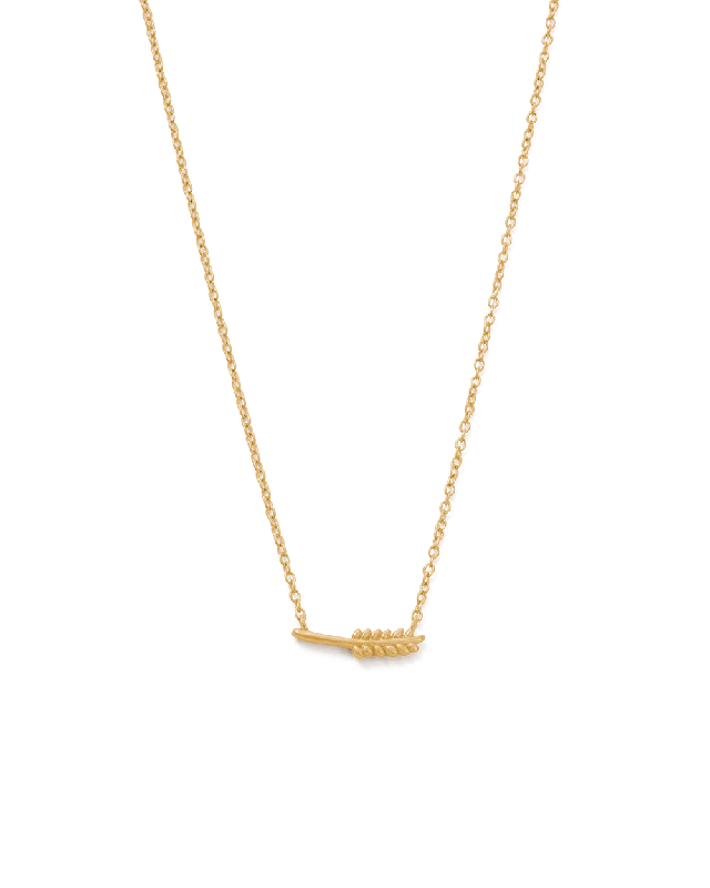 Sisal cord necklace-VIRGO STAR SIGN NECKLACE (18K GOLD VERMEIL)