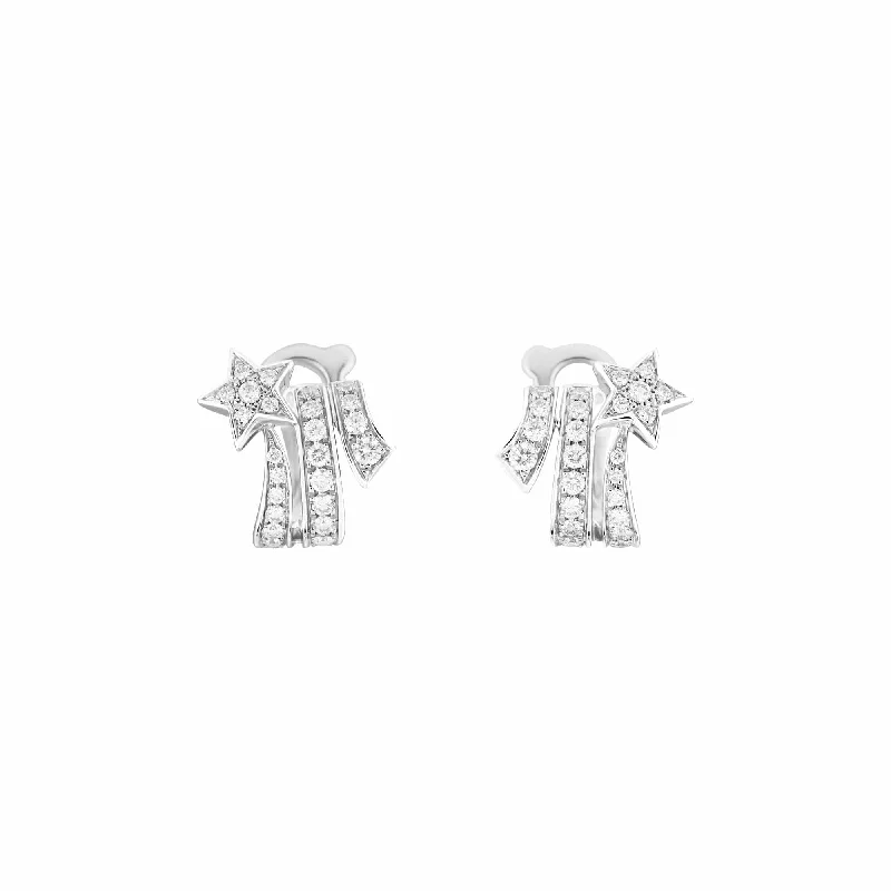 Pocked edge earrings-Étoile Filante Earrings