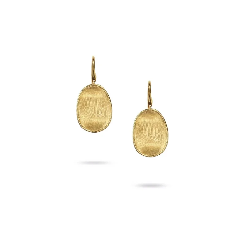 Bamboo braid earrings-Lunaria Small Drop Earrings